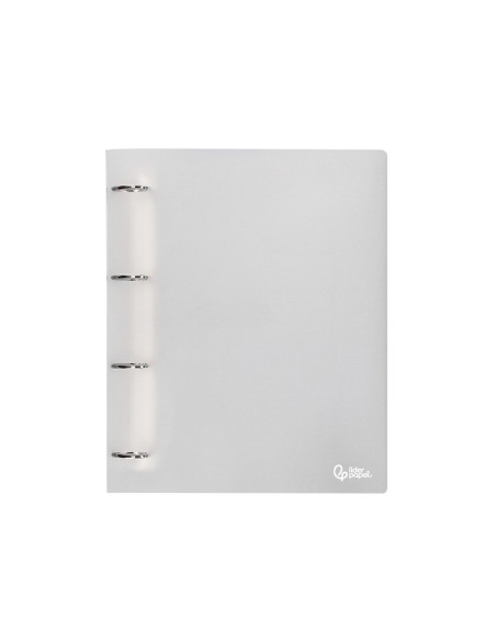CARPETA LIDERPAPEL 4AN.MIXTAS 40MM PP.A4 TPTE.
