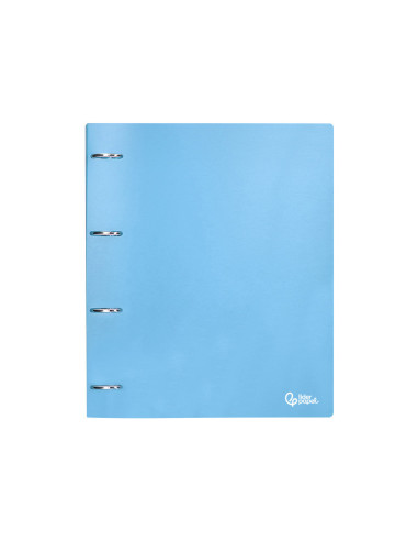 CARPETA LIDERPAPEL 4AN.MIXTAS 40MM PP.A4 CEL. OPACO