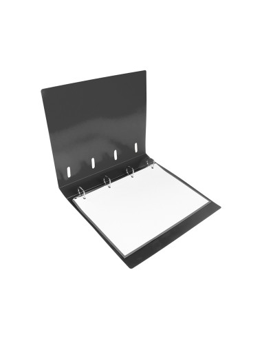 CARPETA RECAMBIO  A4 5MM 100H. 80G PP. 4AN.MIXTAS 25MM NG.