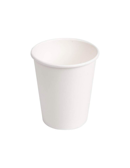 VASO CARTON BIODEGRADABLE BL.360 CC PQ.DE 40 UD.