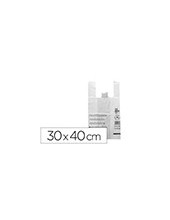 BOLSA CAMISETA RECICLADA 70% BL.50 MC 30X40 CM 2
