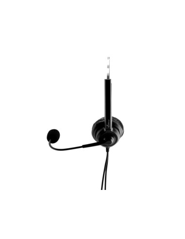 AURICULAR MEDIARANGE BIAURAL DIADEMA MICROFONO CABLE 2MT.