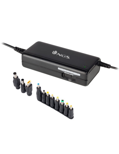ADAPTADOR CORRIENTE NGS MANUAL LAPTOP 90W 11 ADAPTADORES