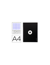 CUADERNO ESP.A4 MICRO ANTARTIK T.FORRADA 80H 90GR.5MM 1B.4 TAL.NG. 2