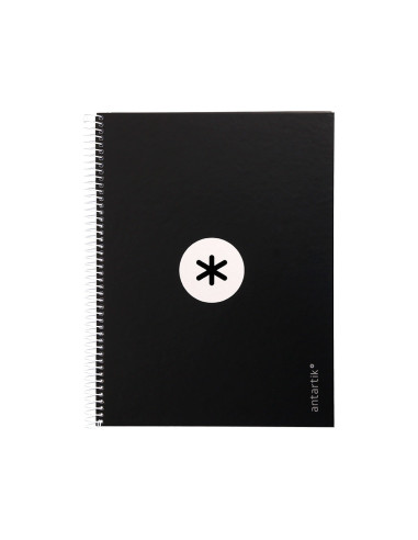 CUADERNO ESP.A4 MICRO ANTARTIK T.FORRADA 80H 90GR.5MM 1B.4 TAL.NG.