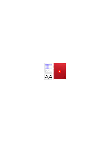 CUADERNO ESP.A4 MICRO ANTARTIK T.FORRADA 80H 90GR.5MM 1B.4 TAL.FRAMB.