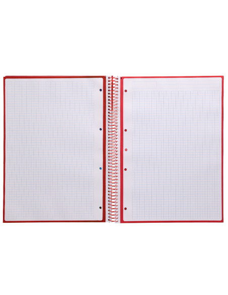 CUADERNO ESP.A4 MICRO ANTARTIK T.FORRADA 80H 90GR.5MM 1B.4 TAL.FRAMB.