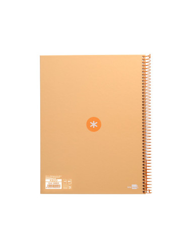 CUADERNO ESP.A4 MICRO ANTARTIK T.FORRADA 80H 90GR.5MM 1B.4 TAL.AM. CL