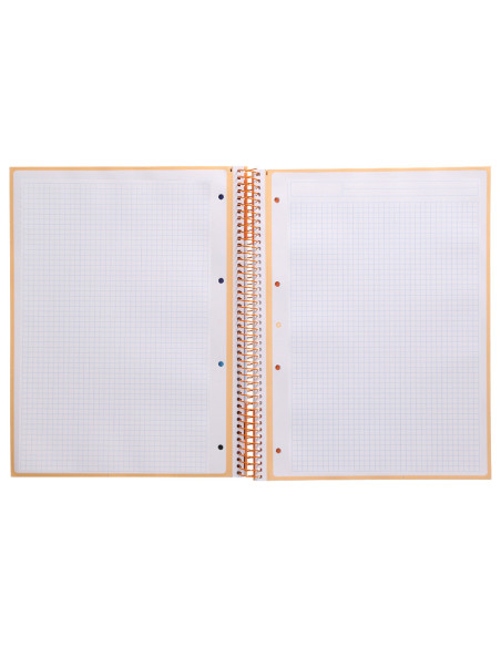 CUADERNO ESP.A4 MICRO ANTARTIK T.FORRADA 80H 90GR.5MM 1B.4 TAL.AM. CL