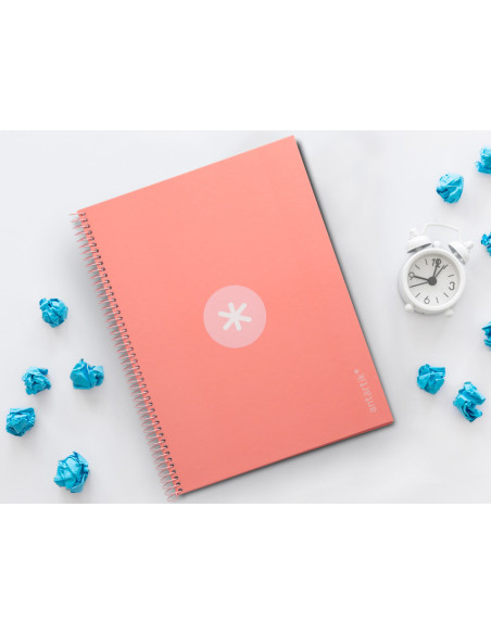 CUADERNO ESP.A4 MICRO ANTARTIK T.FORRADA 80H 90GR.5MM 1B.4 TAL.RS.CL.