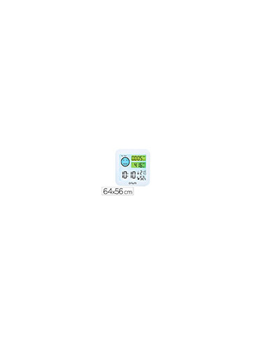 MEDIDOR AIRE ORIUM QUAELIS 20 MEDIDO C02 COV SUP 30 M2 LCD BL.64X56MM