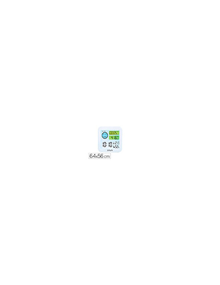 MEDIDOR AIRE ORIUM QUAELIS 20 MEDIDO C02 COV SUP 30 M2 LCD BL.64X56MM