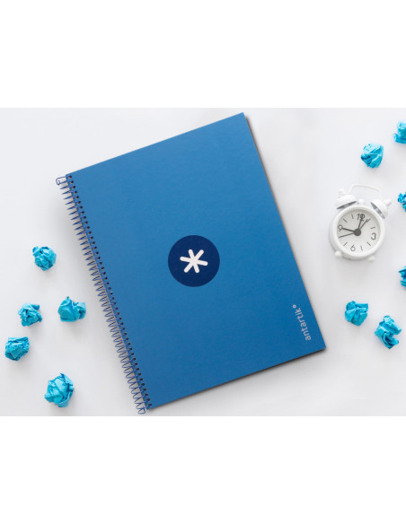 CUADERNO ESP.A4 MICRO ANTARTIK T.FORRADA80H 90GR.HOR.1B.4 TAL.AZ.OS.