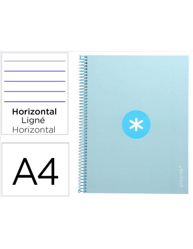 CUADERNO ESP.A4 MICRO ANTARTIK T.FORRADA80H 90GR.HOR.1B.4 TAL.CEL.