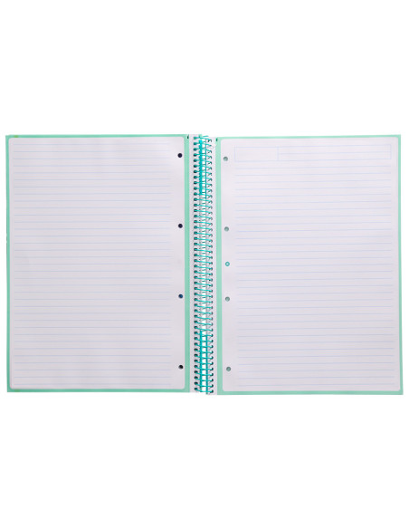 CUADERNO ESP.A4 MICRO ANTARTIK T.FORRADA80H 90GR.HOR.1B.4 TAL.MENTA