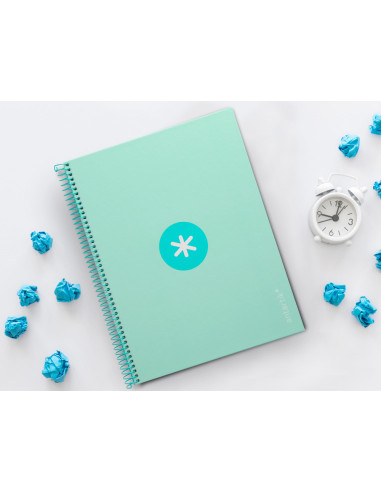 CUADERNO ESP.A4 MICRO ANTARTIK T.FORRADA80H 90GR.HOR.1B.4 TAL.MENTA
