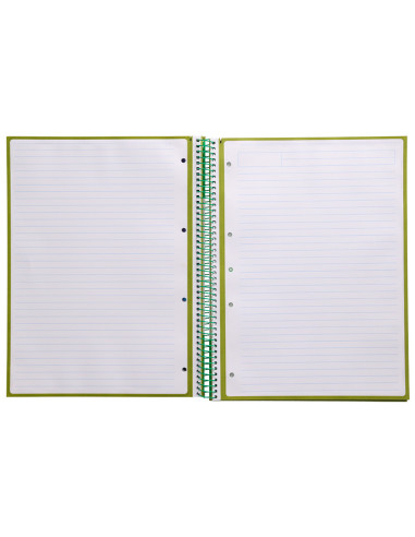 CUADERNO ESP.A4 MICRO ANTARTIK T.FORRADA80H 90GR.HOR.1B.4 TAL.VE.