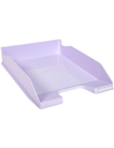 BANDEJA EXACOMPTA PLAST.AQUAREL SET 4 BAND.COMBO PASTEL 346X225X243MM