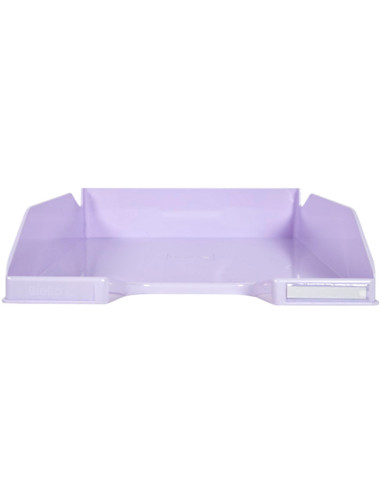 BANDEJA EXACOMPTA PLAST.AQUAREL SET 4 BAND.COMBO PASTEL 346X225X243MM