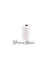 ROLLO SUMADORA EXACOMPTA SAFE CONTACT TERMICO 57MM X 35MM 44 G/M2 2