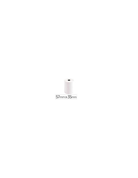 ROLLO SUMADORA EXACOMPTA SAFE CONTACT TERMICO 57MM X 35MM 44 G/M2