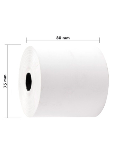 ROLLO SUMADORA EXACOMPTA TERMICO 80MM X 80MM 44 G/M2