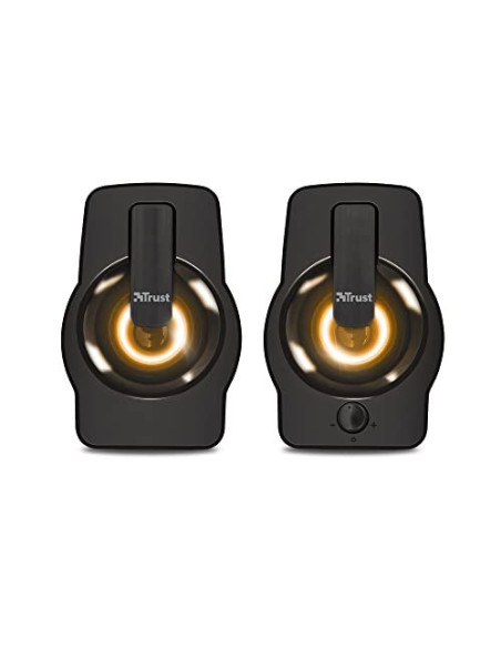 ALTAVOCES TRUST GEMI 2.0 POTENCIA MAXIMA 12W ILUMINACION LED VOLUMEN