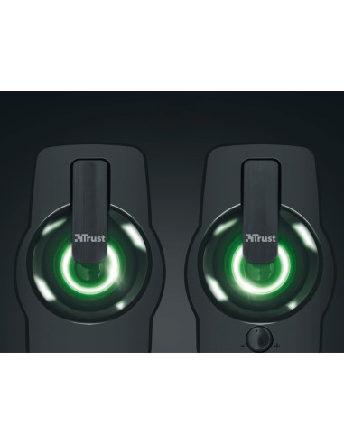 ALTAVOCES TRUST GEMI 2.0 POTENCIA MAXIMA 12W ILUMINACION LED VOLUMEN