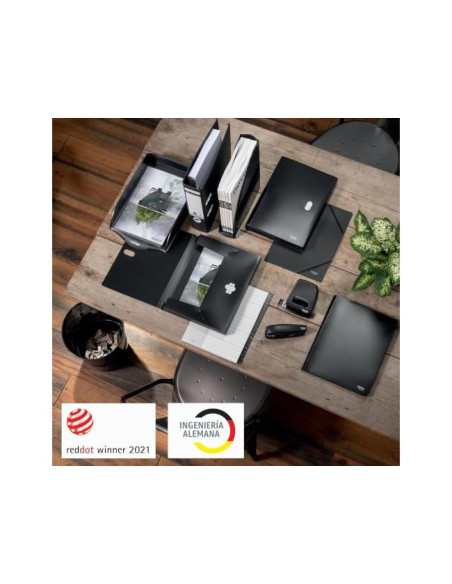 CARPETA LEITZ RECYCLE ESCAPARATE A4 20 FUNDAS PP. NG.