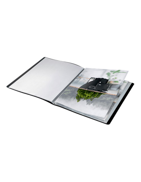 CARPETA LEITZ RECYCLE ESCAPARATE A4 20 FUNDAS PP. NG.