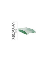 BANDEJA ARCHIVO 2000 ECOGREEN PLAST.100% RECICLADO APILABL A4 FL. VE. 2