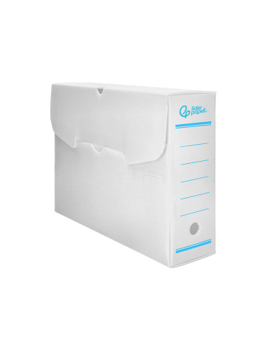 CAJA ARCHIVO DEFINITIVO PLASTICO BLANCO TAMAÑO 36X26X10 CM