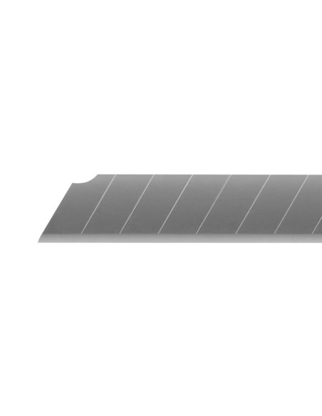 REPUESTO CUTTER ESTRECHO METALICO Q-CON.0,5X9 MM BLISTER 10 CUCHILLAS