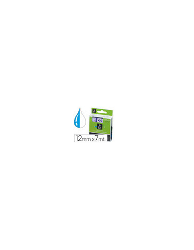CINTA DYMO 45014 12MMX7MT AZ./BL.  D1