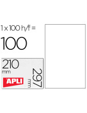 ETIQUETA ADH. APLI 1281 210X297MM 100H.