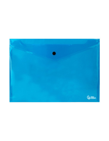 CARPETA BEAUT.DOSSIER BROCHE 34042 PP DIN A4 AZUL TPTE.-50 H.