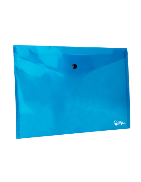 CARPETA BEAUT.DOSSIER BROCHE 34042 PP DIN A4 AZUL TPTE.-50 H.