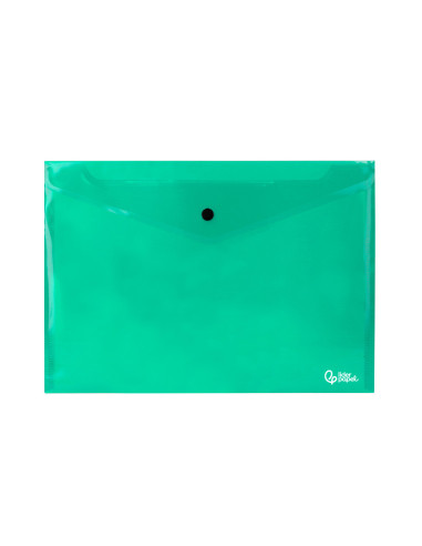CARPETA BEAUT.DOSSIER BROCHE 34043 PP DIN A4 VER TPTE.-50 H.