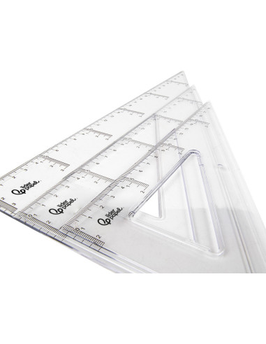 CARTABON 20 CM PLASTICO CRISTAL