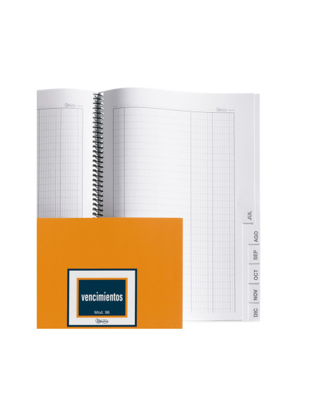 LIBRO MIQUELRIUS N. 96 4º 50 H.VENCIMIENTOS
