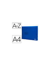 CARPETA BEAUT.CLASIF.FUELLE 32112 PP DIN A4 AZUL TPTE.-13 DEPARTAMENT 2