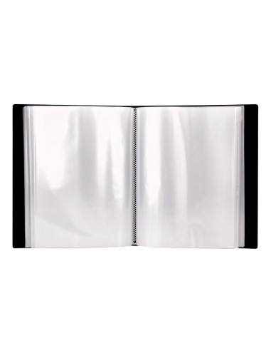 CARPETA ESCAPARATE 100 FUNDAS PP A4 NG.C/CAJETIN