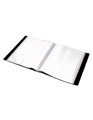 CARPETA ESCAPARATE 100 FUNDAS PP A4 NG.C/CAJETIN