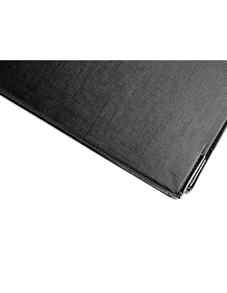 ARCH.PAL.LIDERPAPEL C.FORRADO FL.NEGRO C/RADO