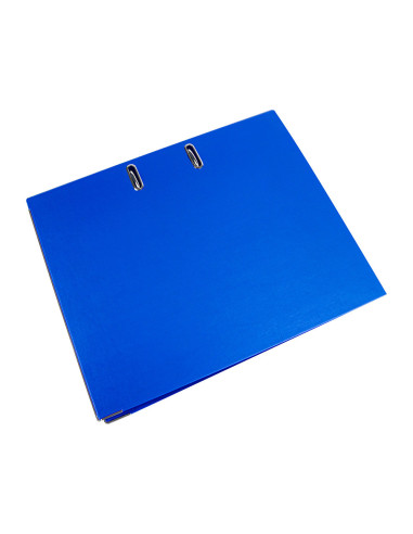 ARCH.PAL.LIDERPAPEL C.FORRADO FL.AZUL C/RADO