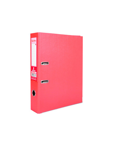 ARCH.PAL.LIDERPAPEL C.FORRADO FL.ROJO C/RADO
