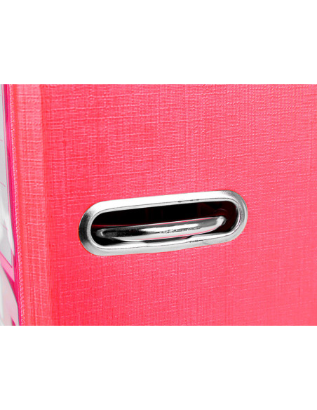 ARCH.PAL.LIDERPAPEL C.FORRADO FL.ROJO C/RADO