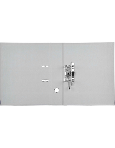ARCH.PAL.LIDERPAPEL C.FORRADO FL.GRIS C/RADO