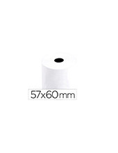 ROLLO SUMADORA TERMICO Q-CON.57 MM ANCHO X 60 MM DIAMETRO 2