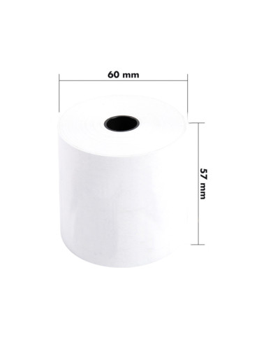 ROLLO SUMADORA TERMICO Q-CON.57 MM ANCHO X 60 MM DIAMETRO